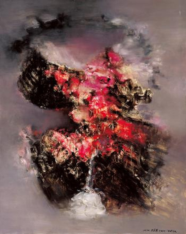 Mountain rocks-red rocks by Zhou Chunya