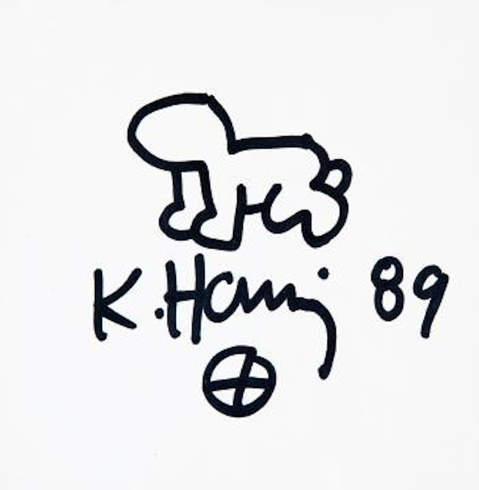 Untitled (radiant baby) by Keith Haring