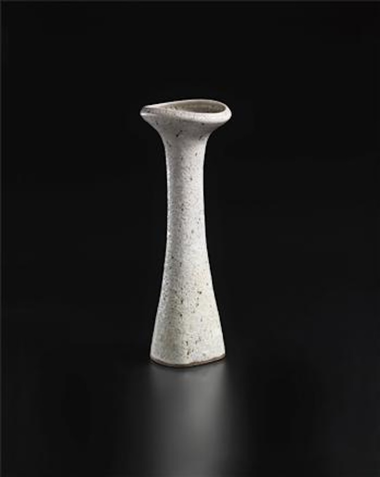 Tall vase by Lucie Rie