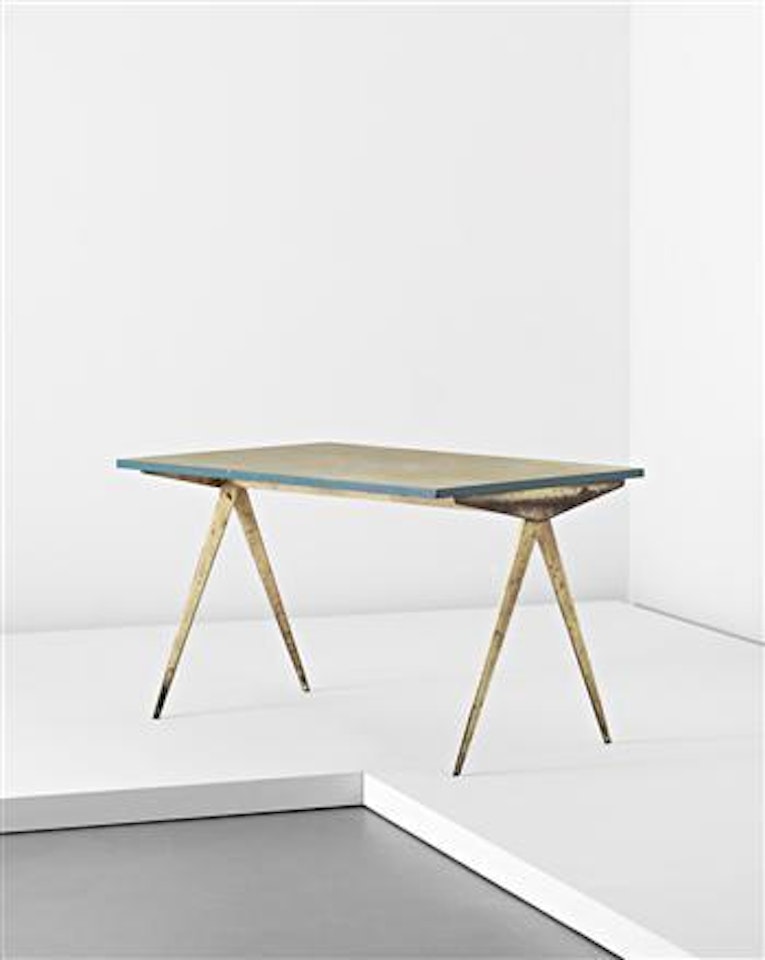 Compas cafétéria table, model no. 512 by Jean Prouvé