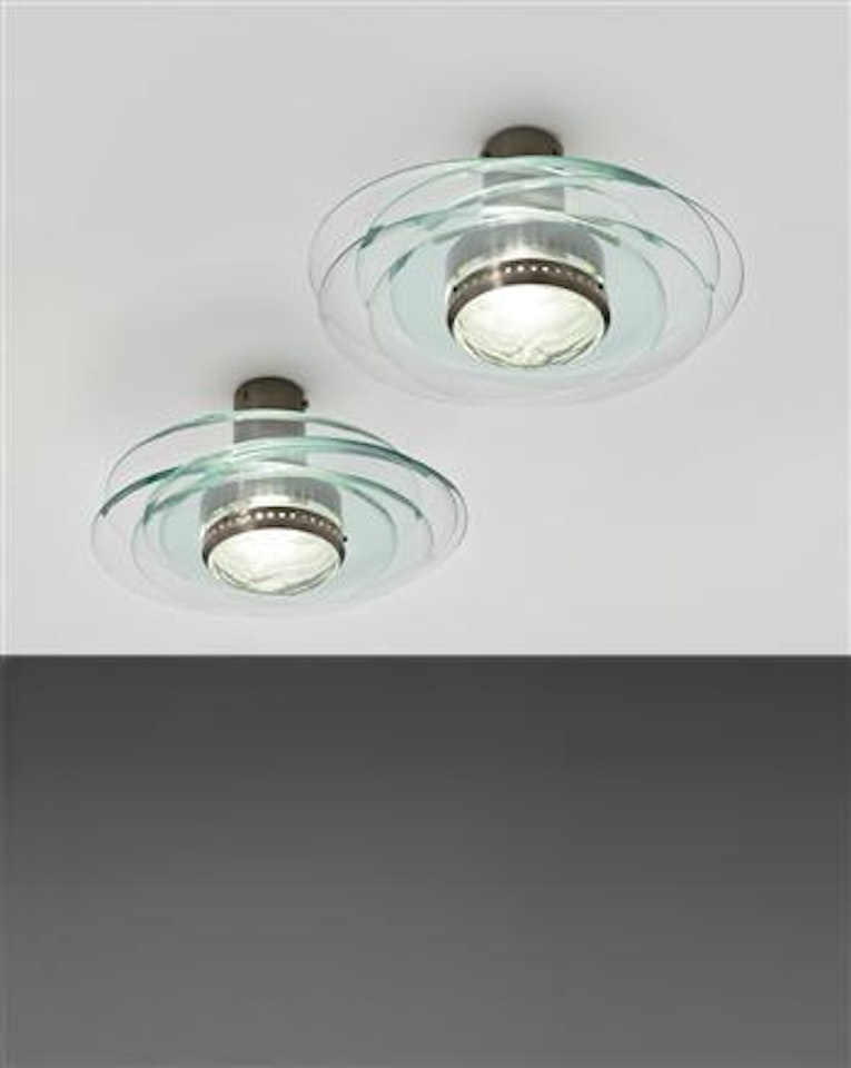 Pair of ceiling lights, model no. 2079 by Max Ingrand