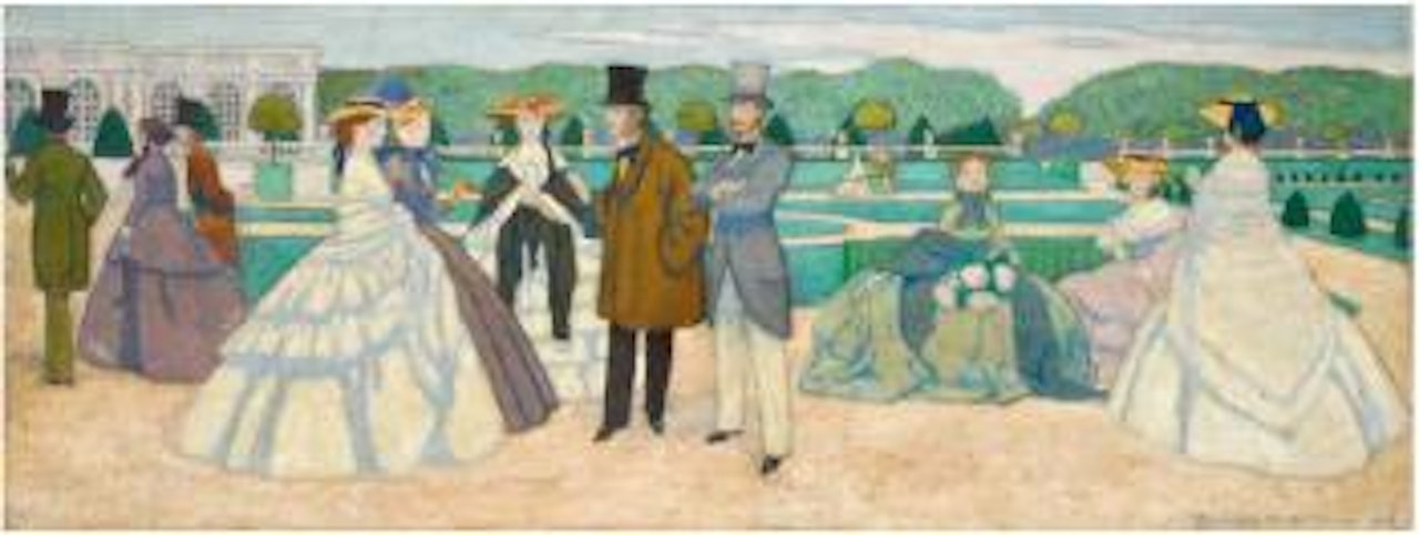 Jardin de bagatelle by Bernard Boutet de Monvel