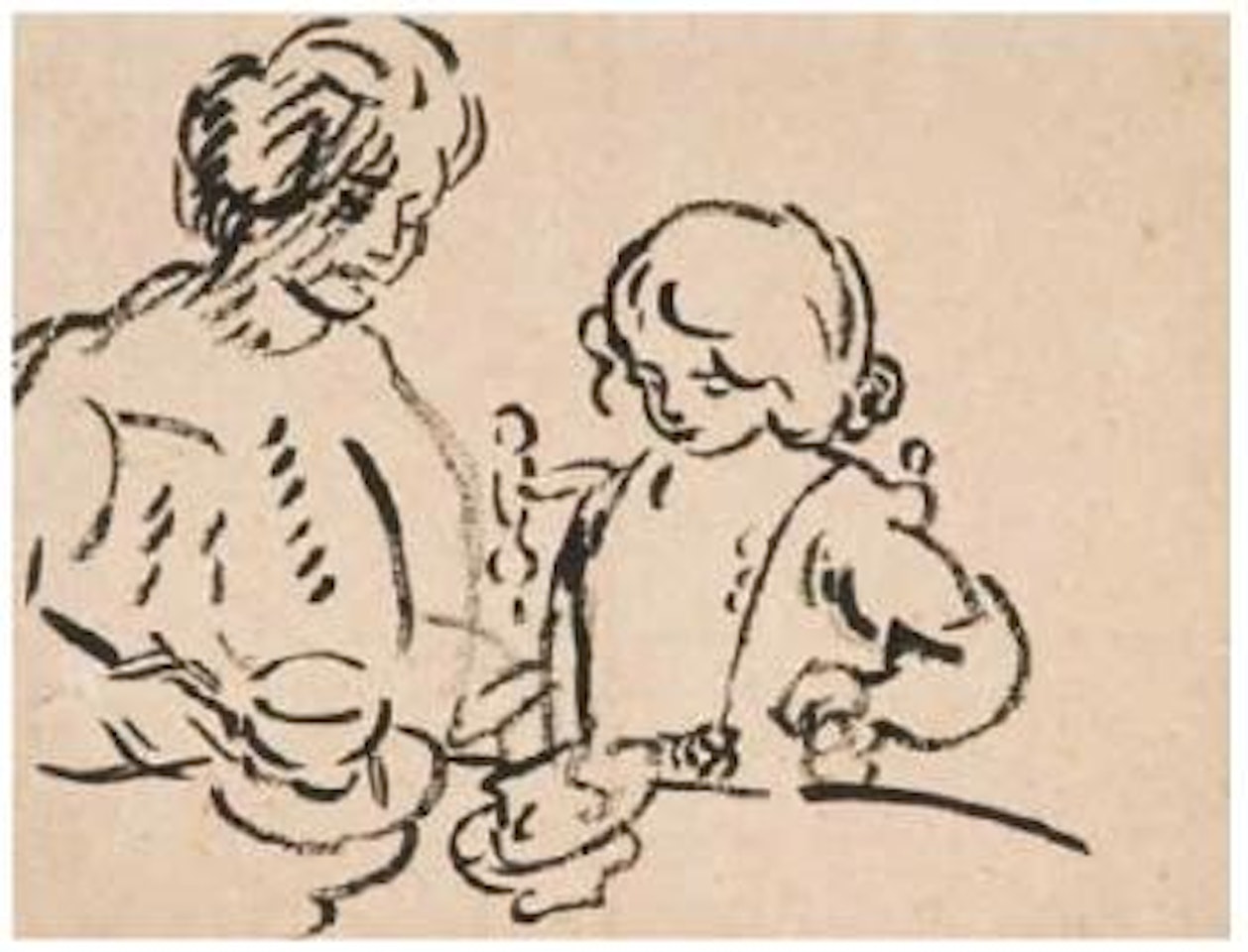 Le petit dejeuner by Louis Valtat