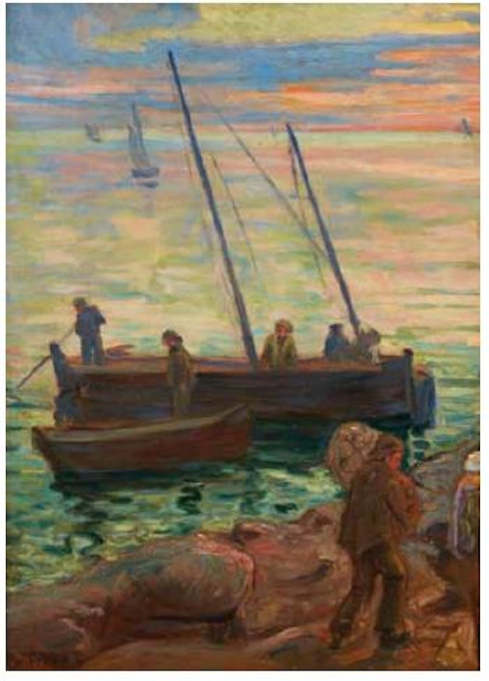 Le retour de la pêche by Othon Friesz