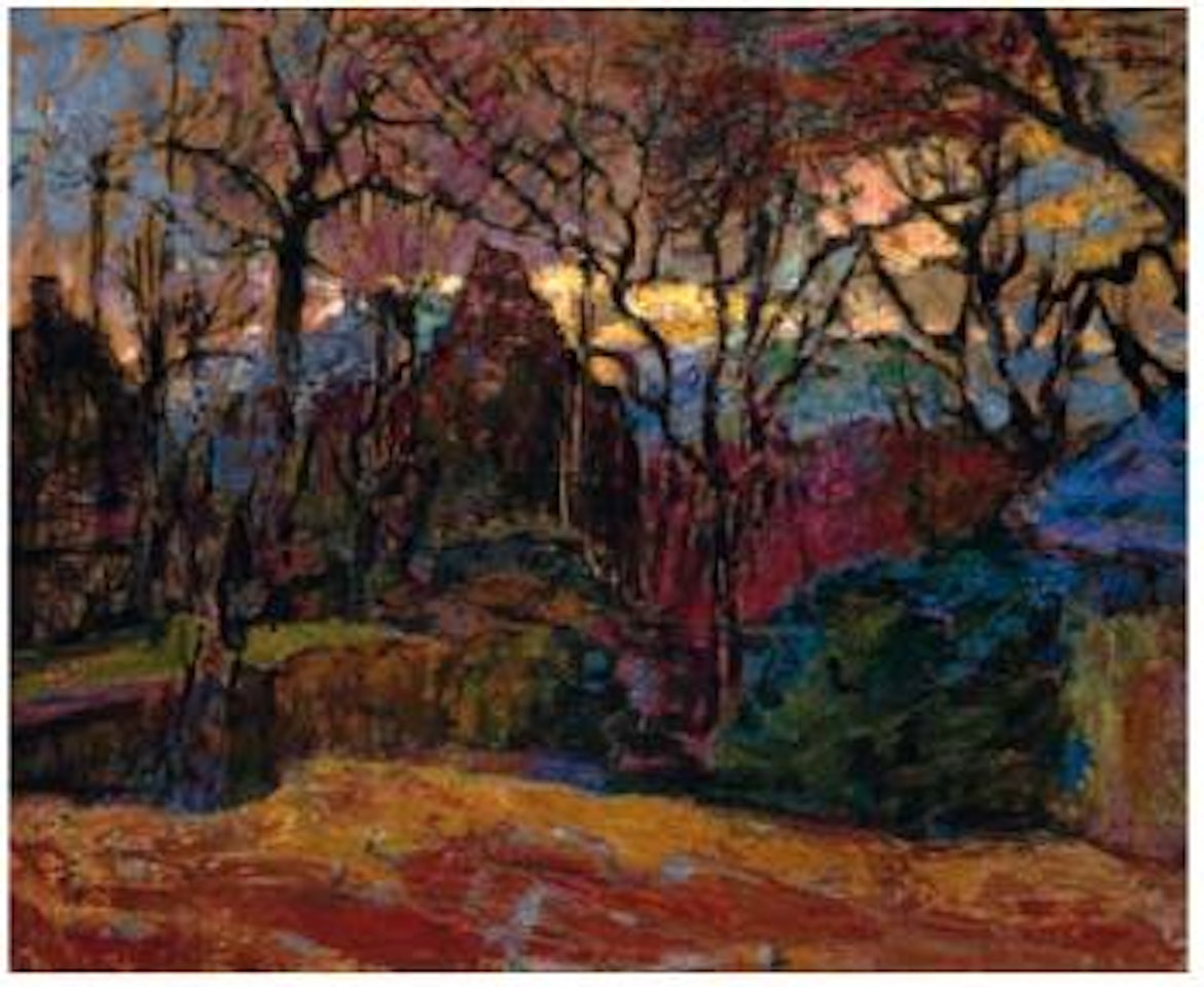 Bord de rivière en autumne by Victor Charreton