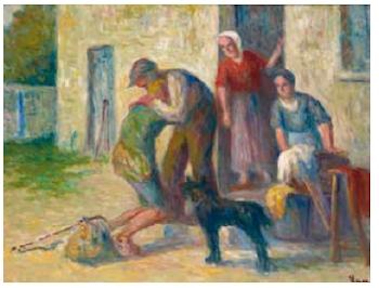 Le retour de l'Enfant Prodigue by Maximilien Luce