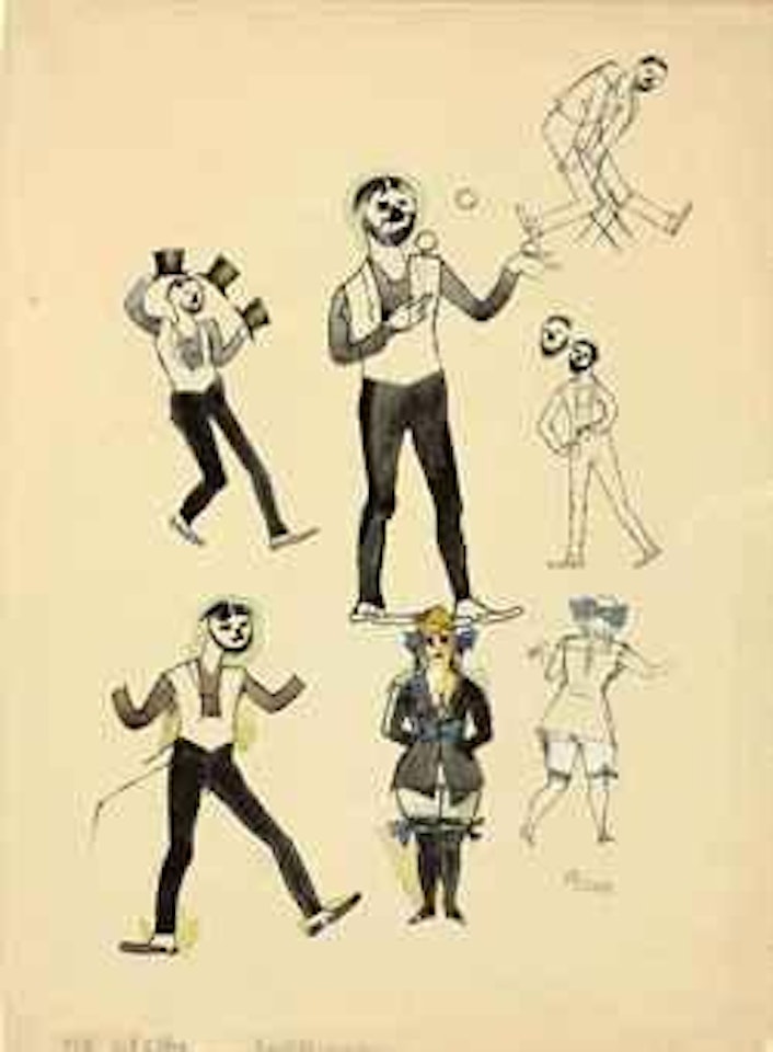 Tato und May by George Grosz