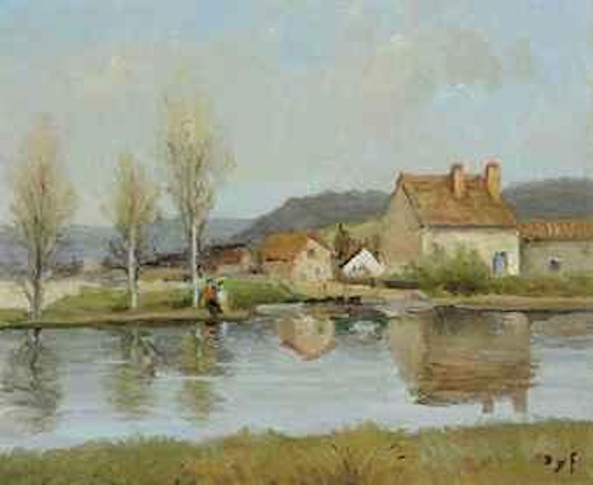 Rivière endormie by Marcel Dyf