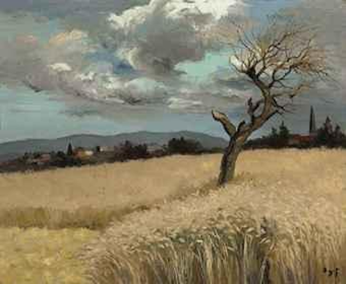 Blés en île de France by Marcel Dyf