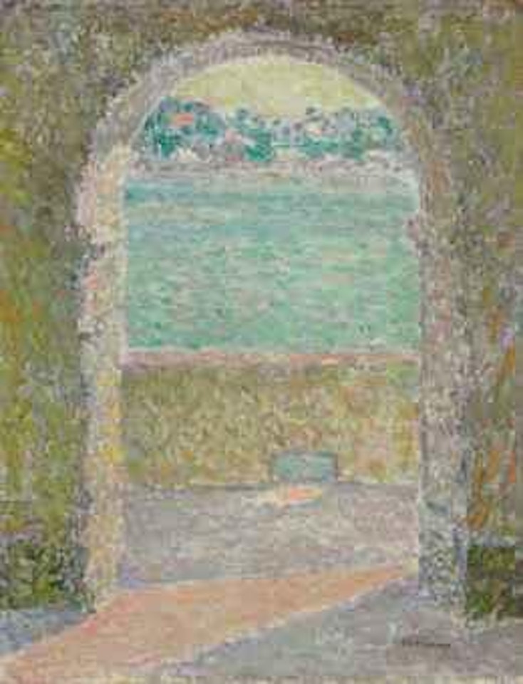 La Porte de la mer, Villefranche-sur-Mer by Henri Le Sidaner