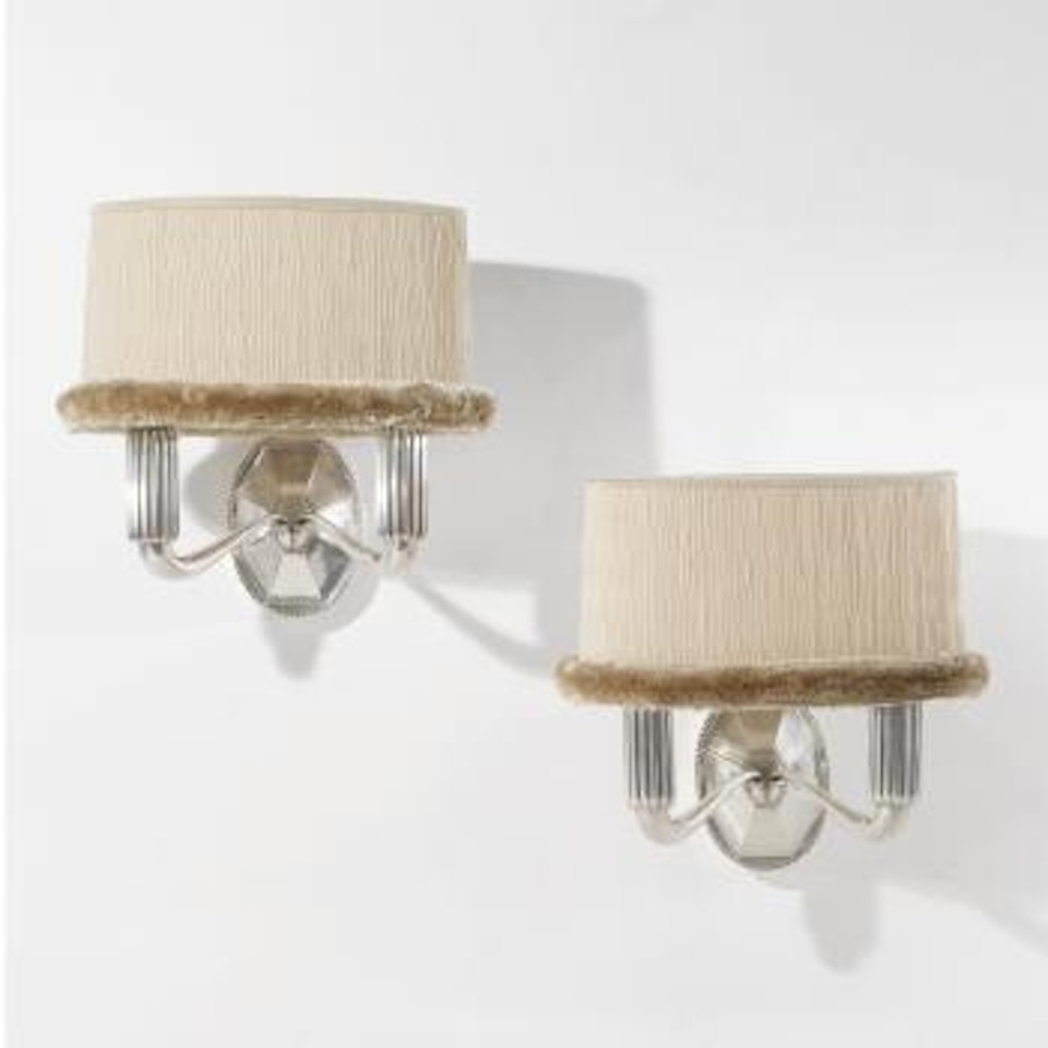 Pair Of Sconces by Emile-Jacques Ruhlmann