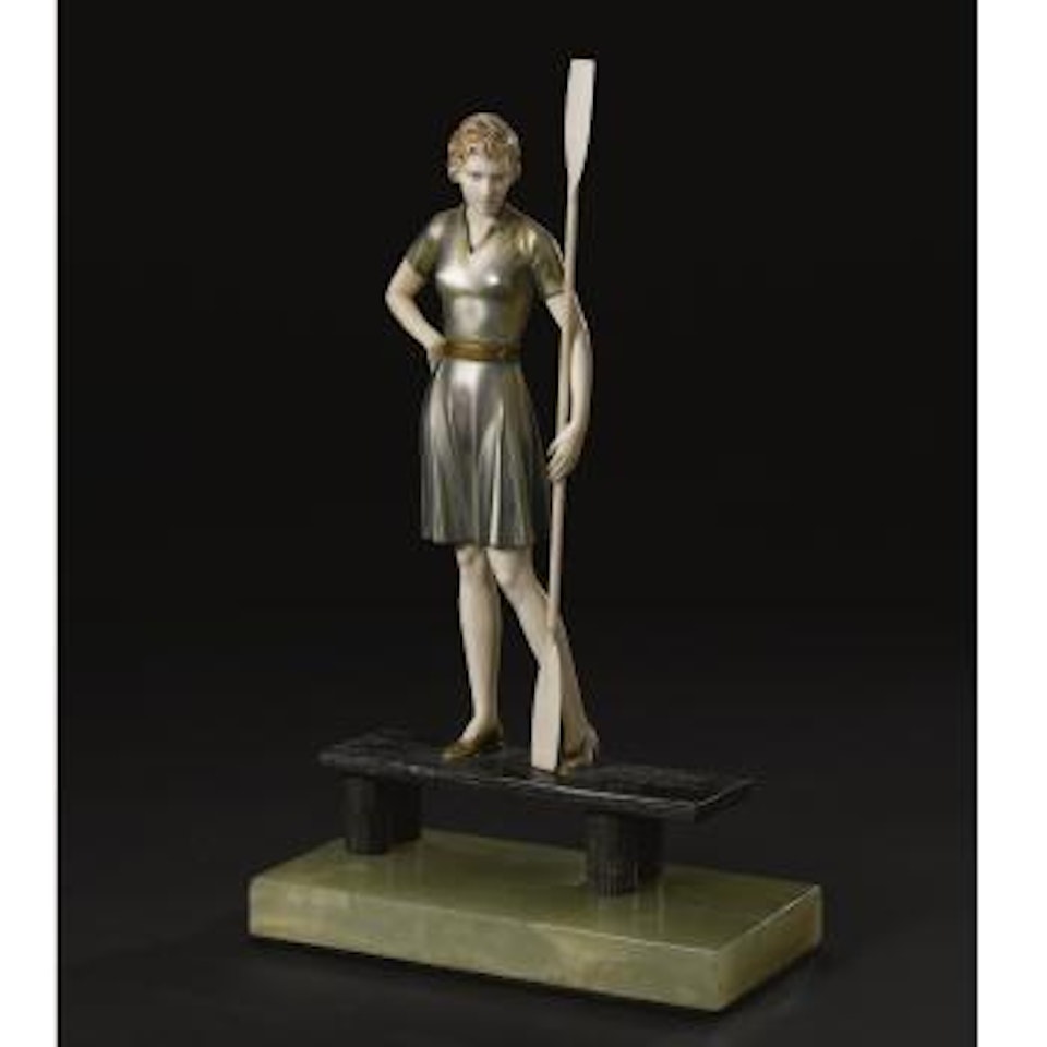 Oarswoman by Ferdinand Preiss