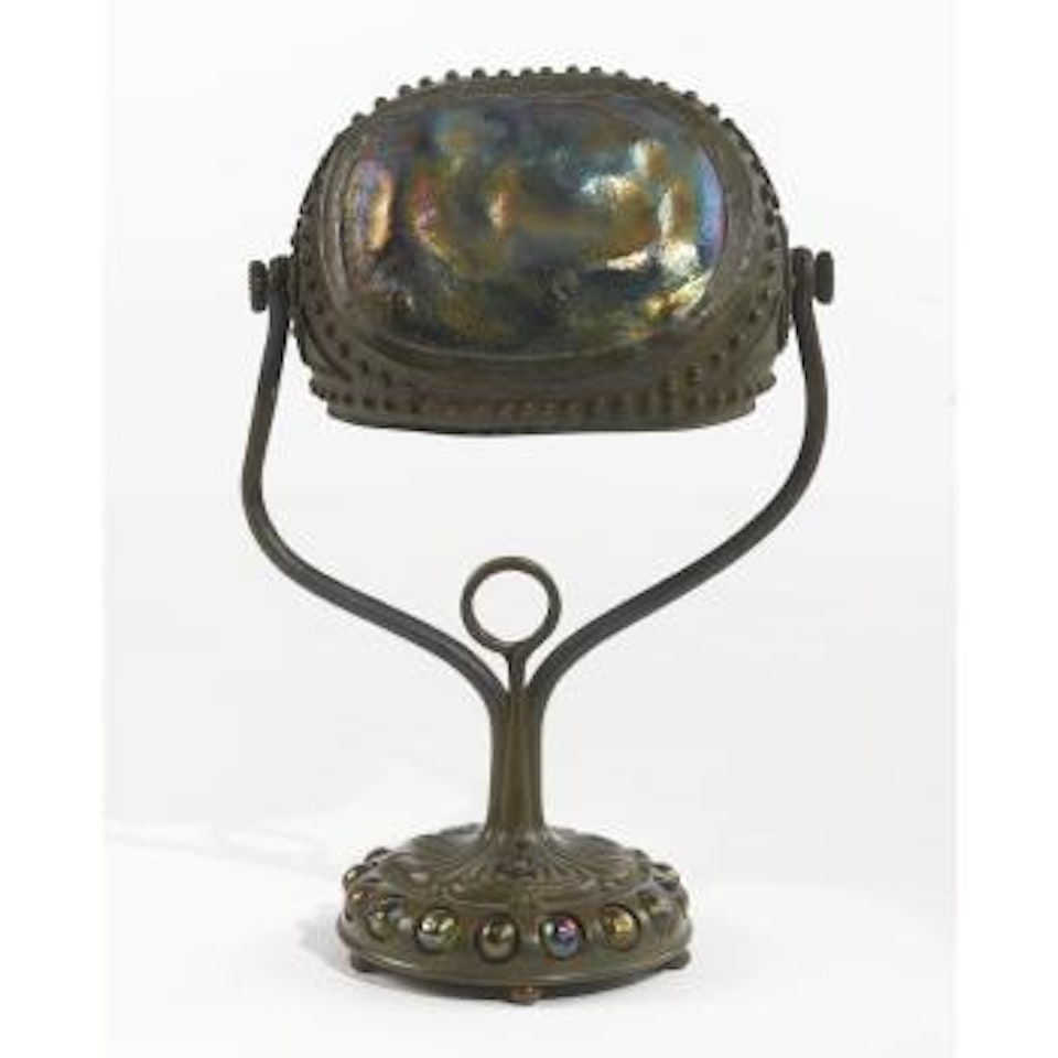Turtleback Tile Table Lamp by Tiffany Studios