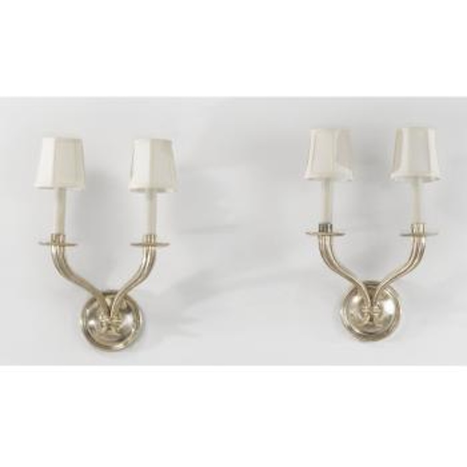 Pair Of Sconces by Emile-Jacques Ruhlmann