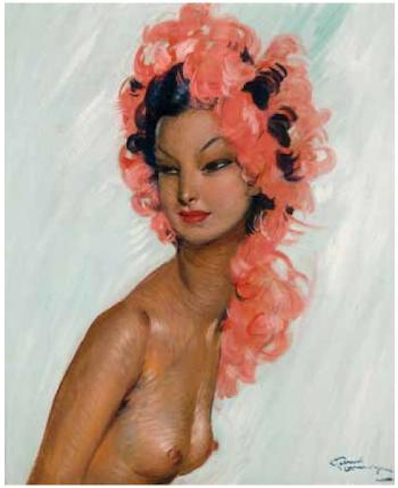 Nu en buste by Jean Gabriel Domergue