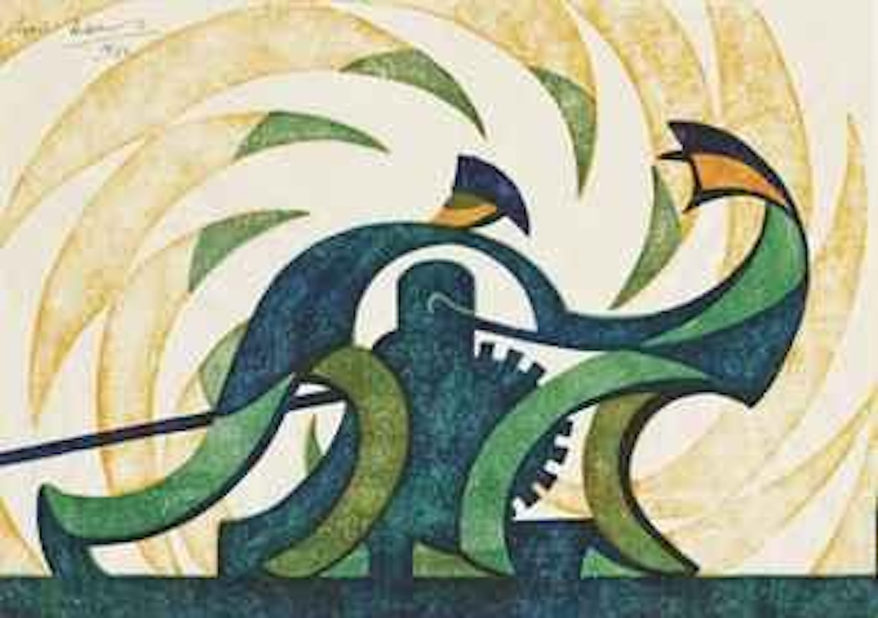 The Winch (Coppel SA 6) by Sybil Andrews