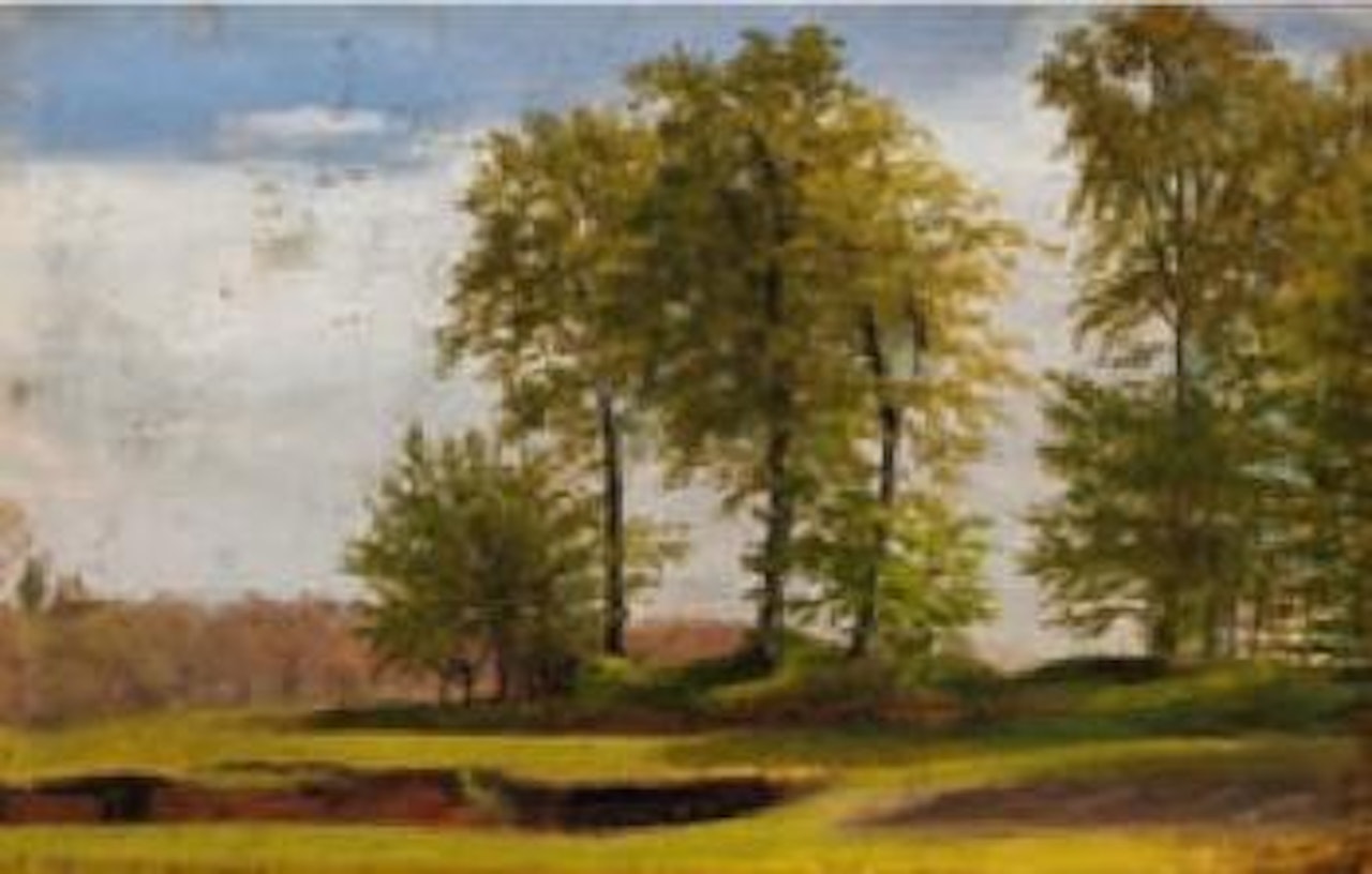 Foraarsdag med solskin - Sunshine in the woods on a spring day by Peder Severin Kröyer