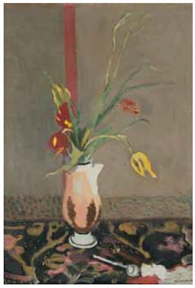 Vase de fleurs by Maurice Brianchon
