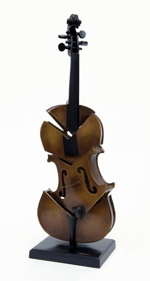 Violon coupé II - hommage à Picasso by Arman