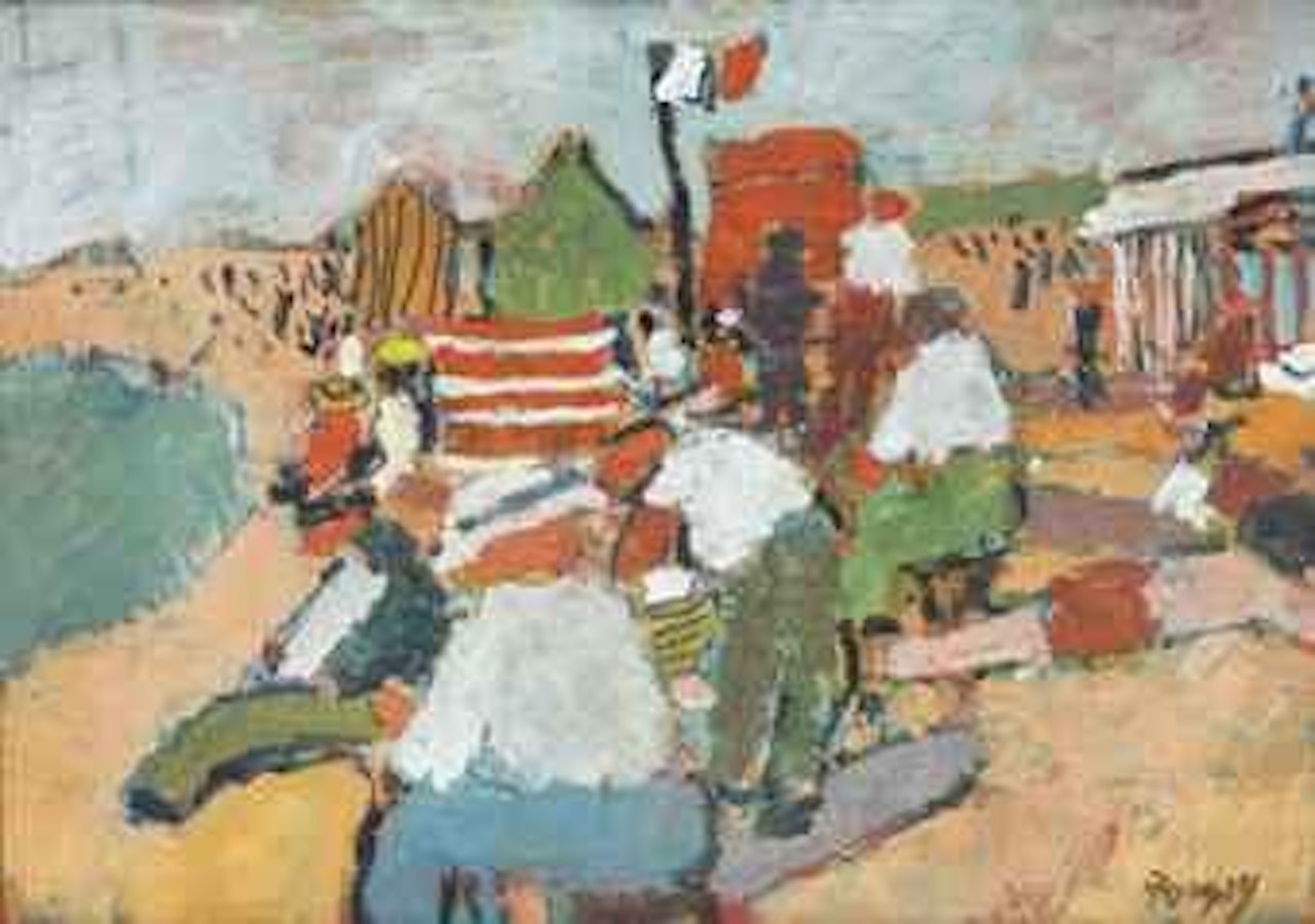 Plage, France by Jean Pougny
