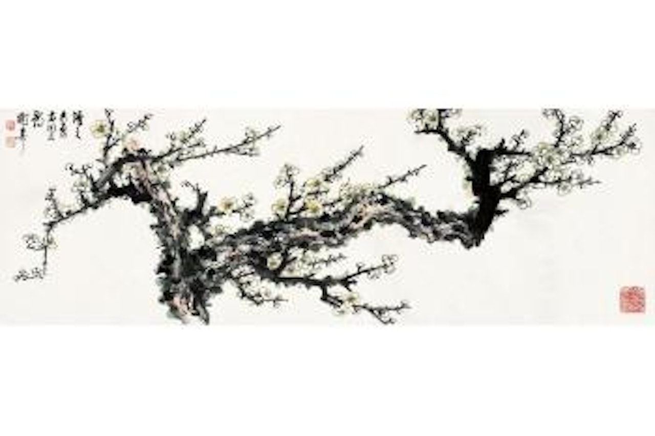 Plum blossoms by Xie Zhiliu