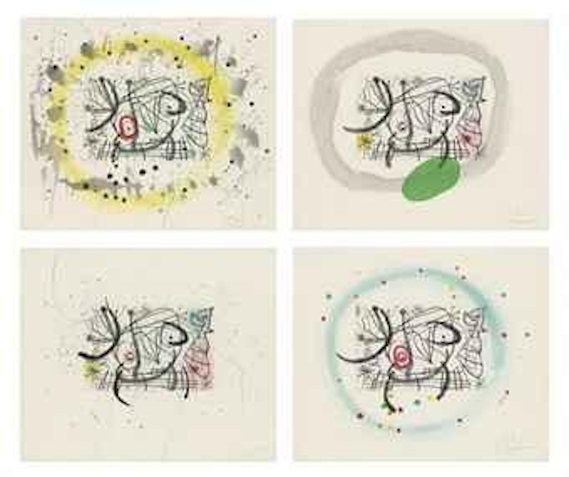 Michel Leiris: Fissures (D. 463-77; Cramer books 130) by Joan Miró