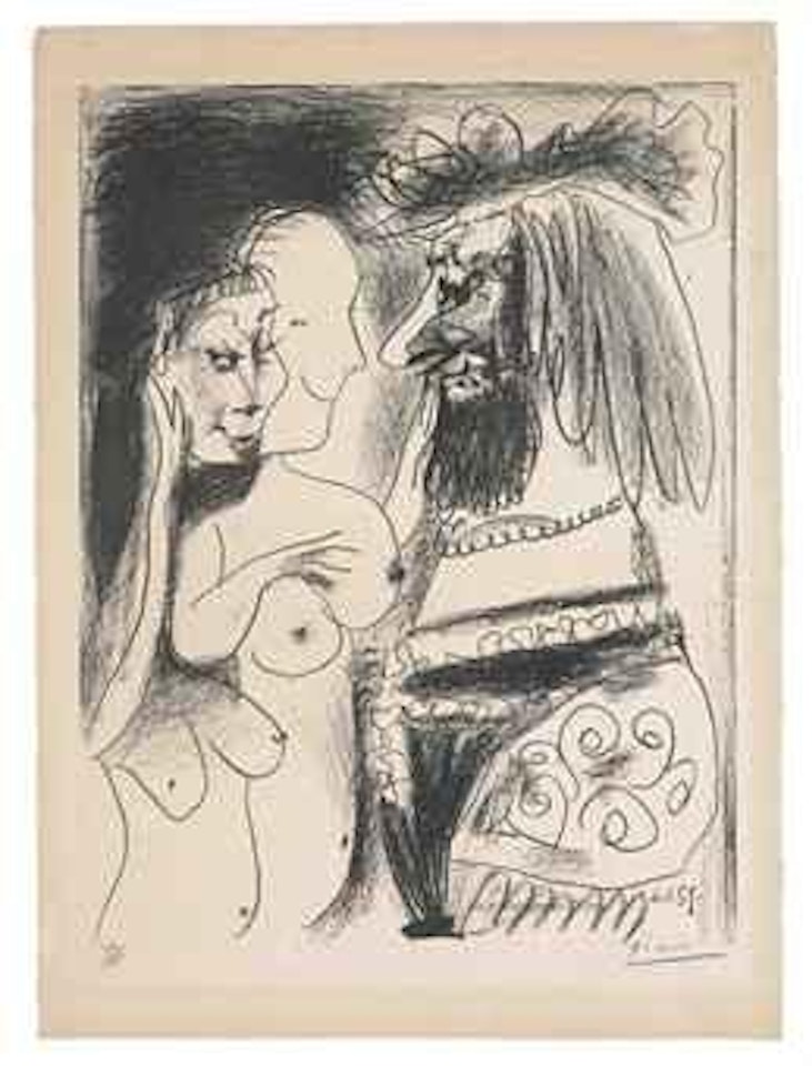 Le Vieux Roi (B. 869; M. 317) by Pablo Picasso