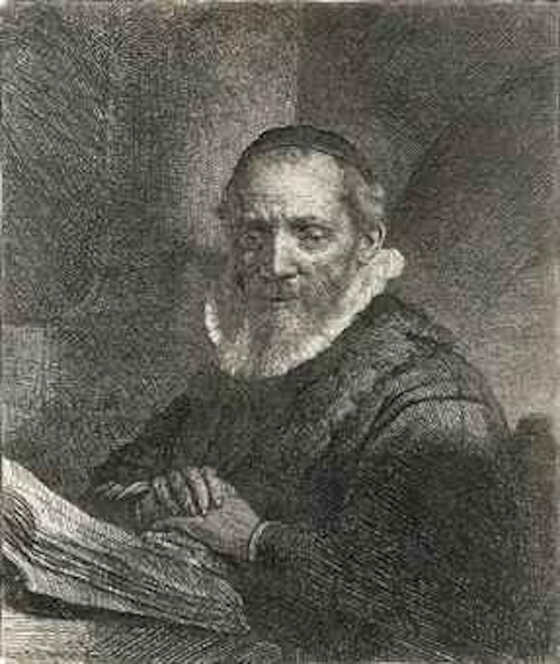 Jan Cornelis Sylvius, Preacher (B., Holl. 266; H. 111) by Attributed to Rembrandt Harmensz van Rijn