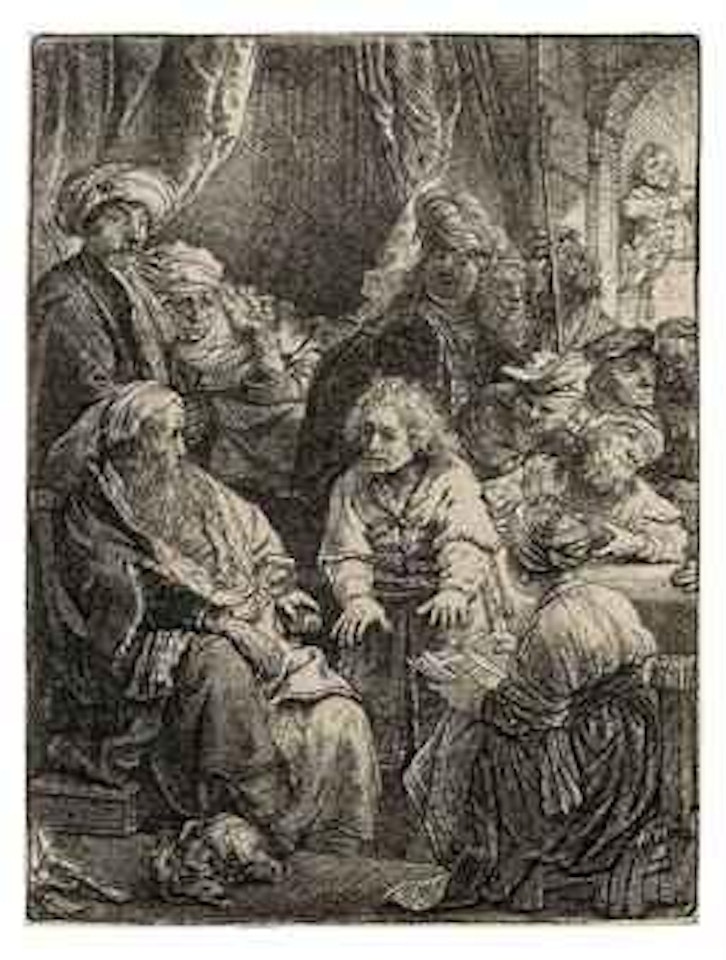 Joseph telling his Dreams (B., Holl. 37; H. 160) by Attributed to Rembrandt Harmensz van Rijn