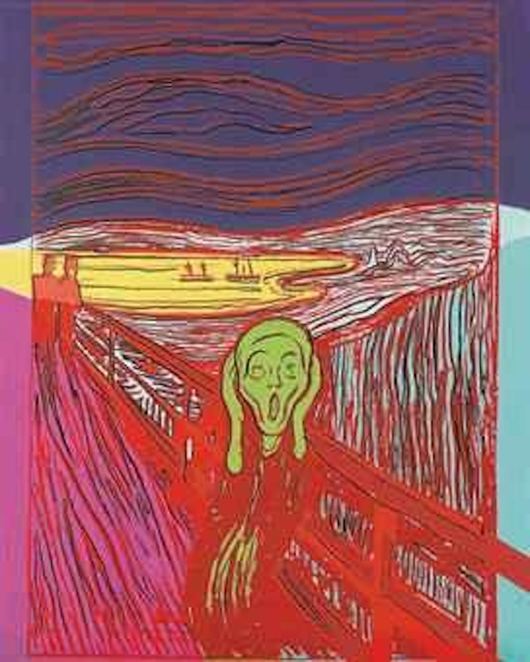 The Scream (after Munch) (F. & S. IIIA.58) by Andy Warhol