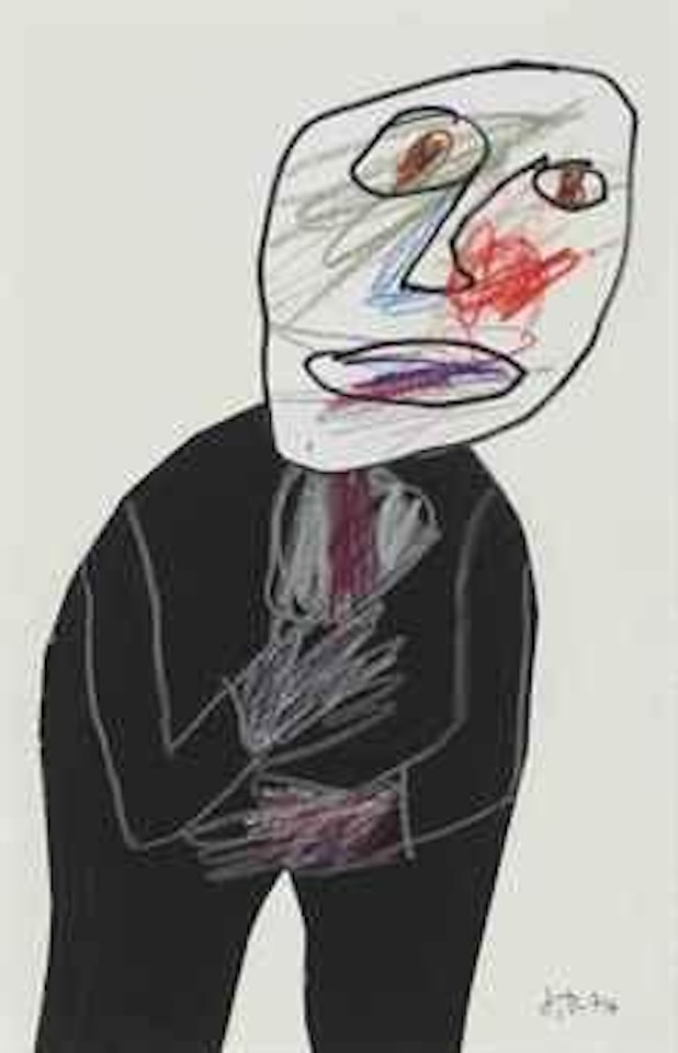 Portrait d'Homme by Jean Dubuffet