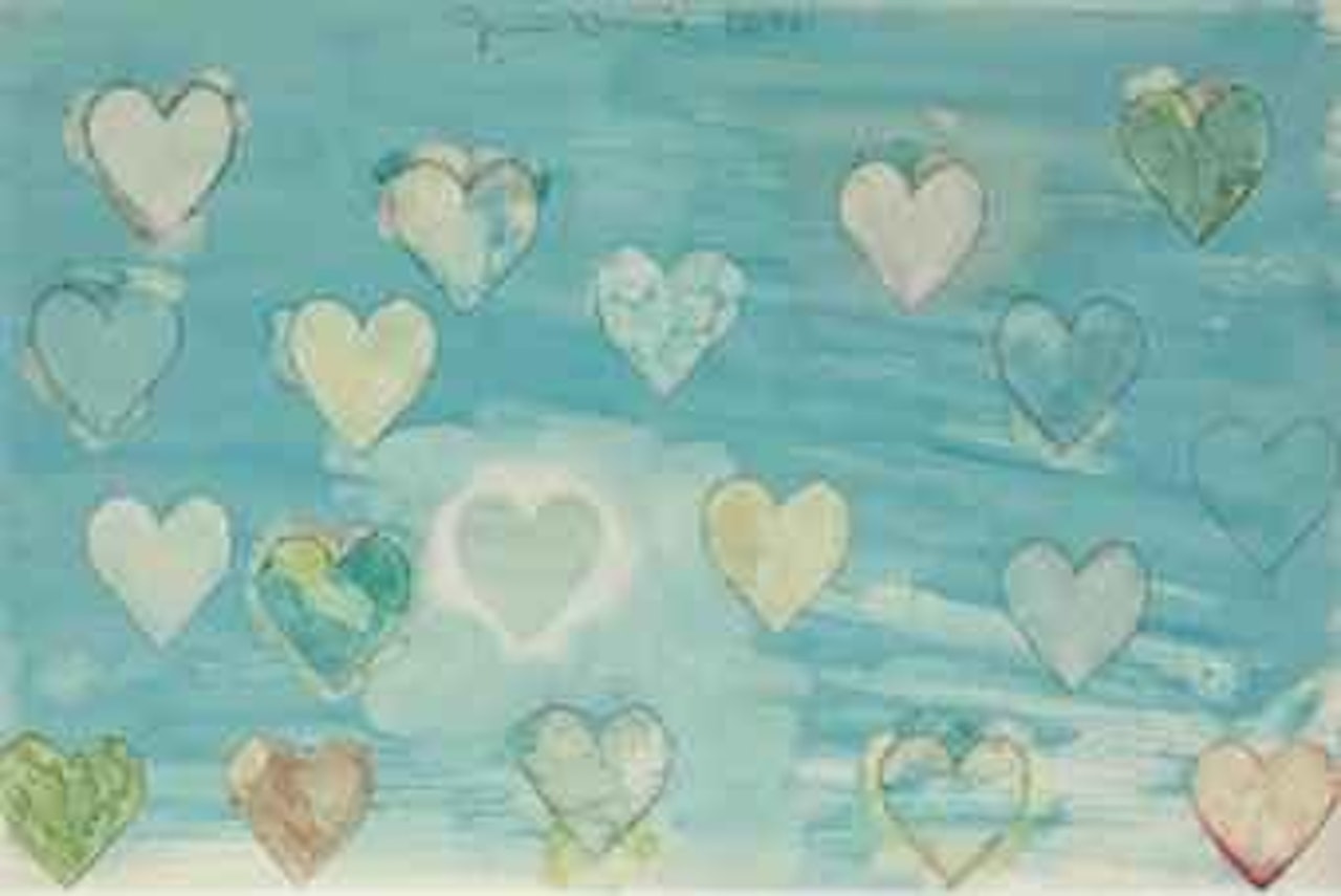 Heart Drawing by Jim Dine