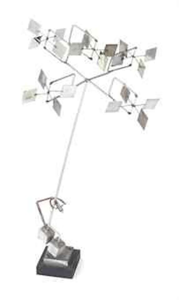 Twenty Squares Two Cubes II by George Rickey