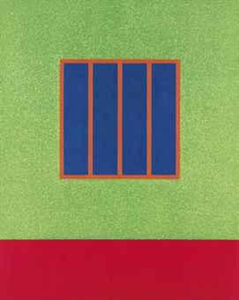 Green Prison by Peter Halley