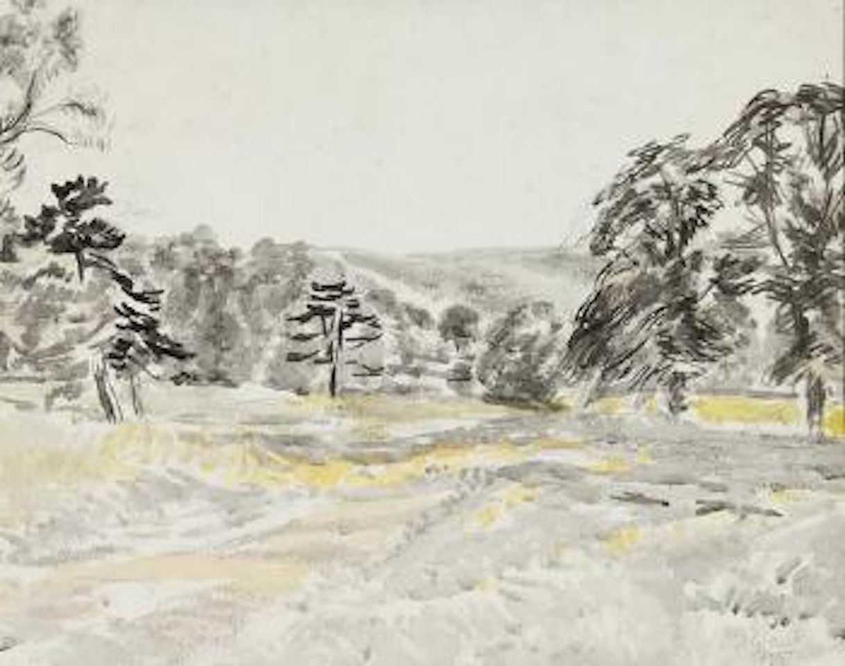 Landscape (Firle Park) by Duncan Grant