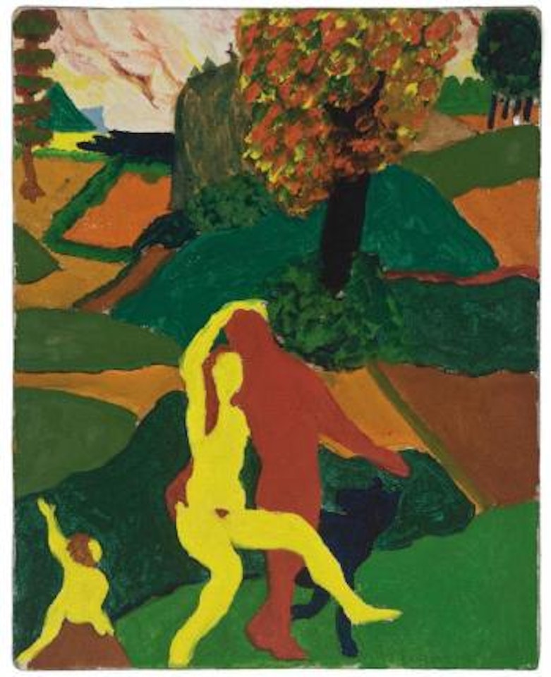 Venus & Adonis by Bob Thompson