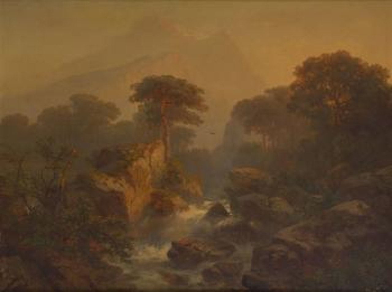 Vue prise de Scheidegg by Alexandre Calame