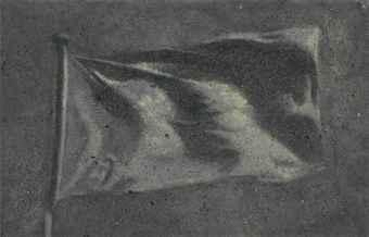 Chinese Flag No 1 by Zhang Huan