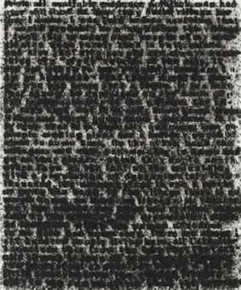 Stranger #44 by Glenn Ligon