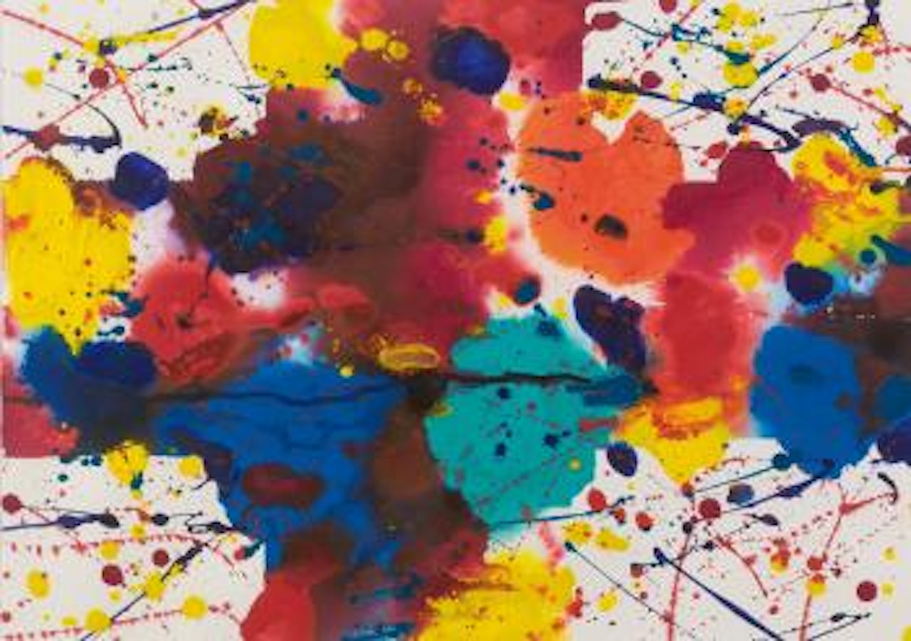 Crossbern by Sam Francis