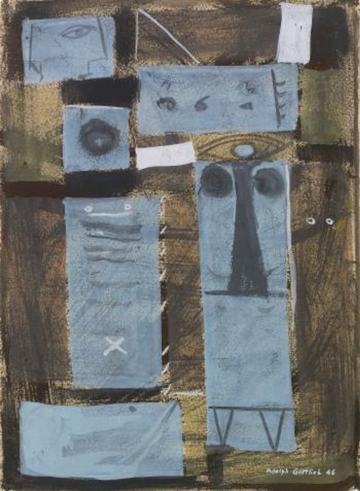 Nights Of The Fishermen by Adolph Gottlieb
