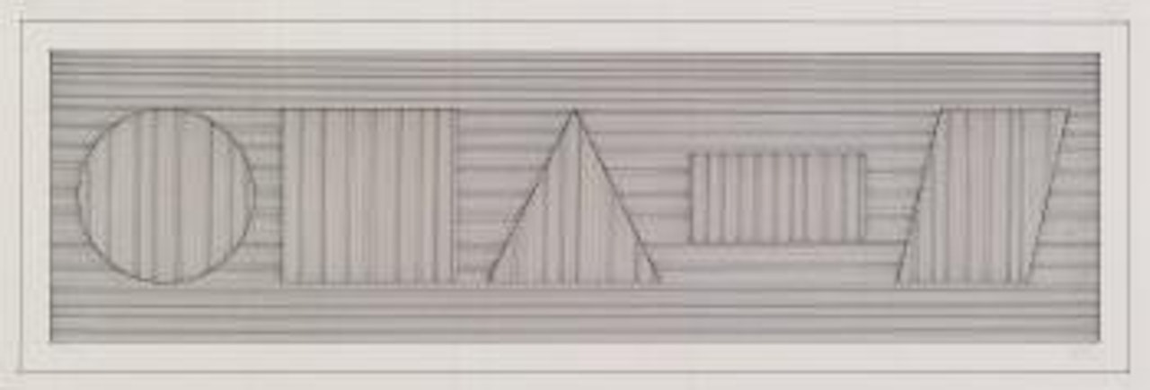1 2 3 4 6 - 2 by Sol LeWitt