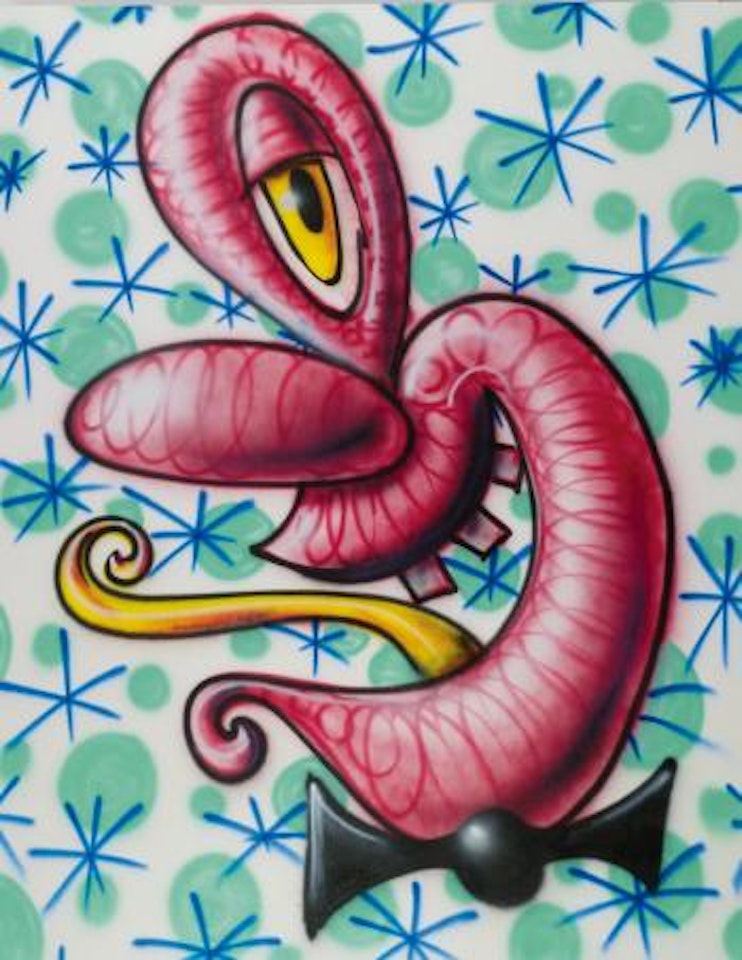 Red Guy by Kenny Scharf