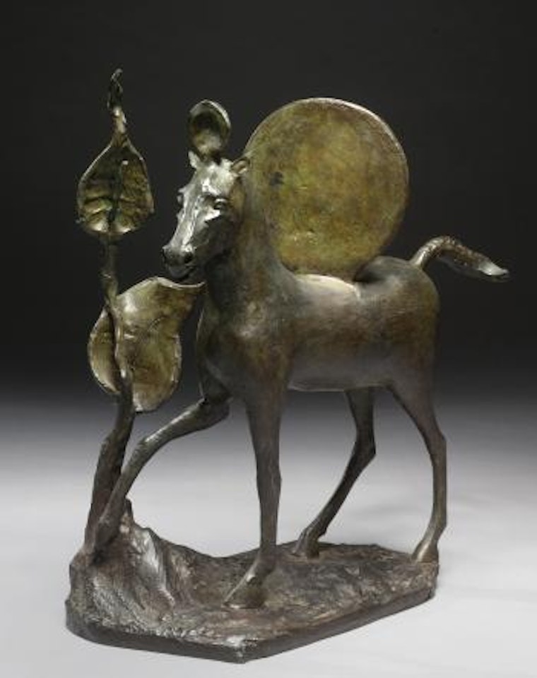 Cheval à Deux Disques by Barry Flanagan