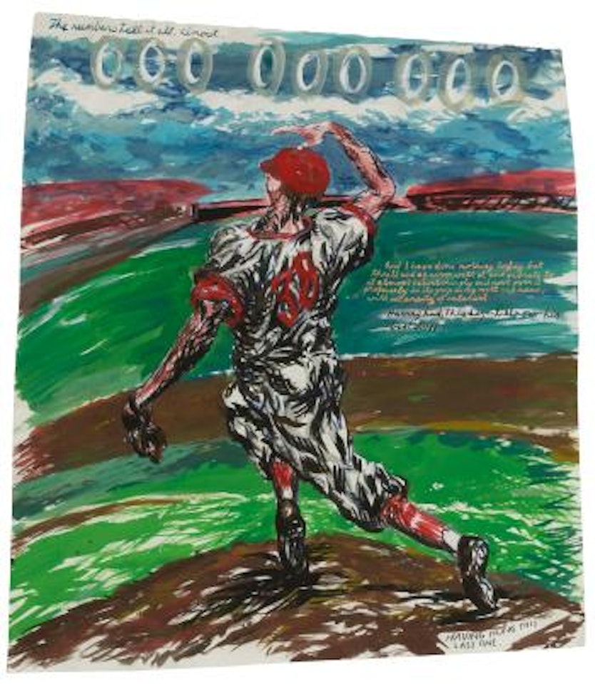 No Title (The Numbers Tell) by Raymond Pettibon