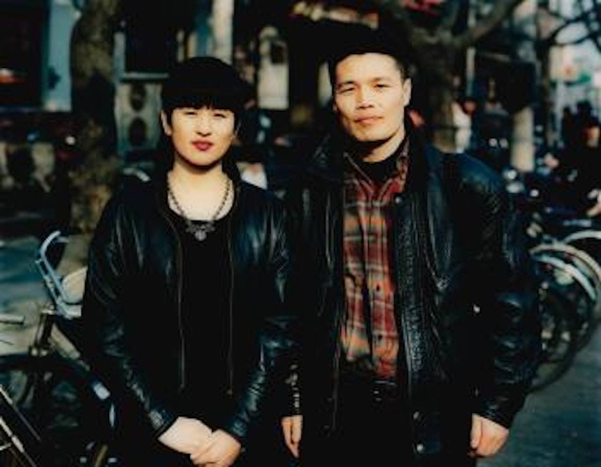 Luo Yong-jin And Yao Quanjun, Beijing, 1997 by Thomas Struth