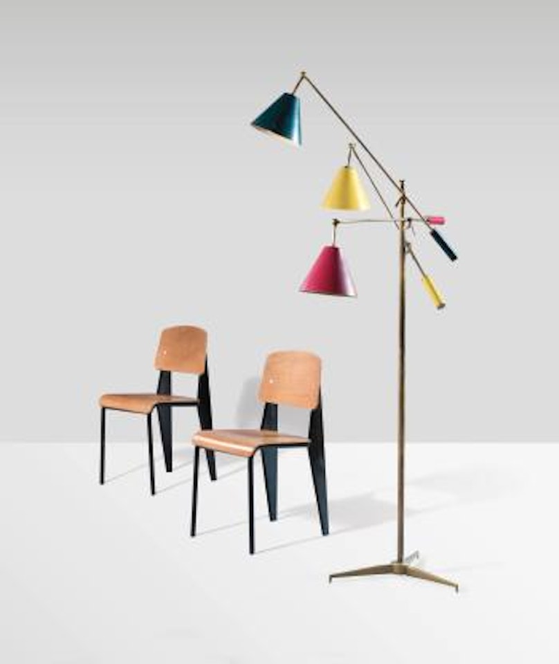 Paire De Chaises Standard by Jean Prouvé