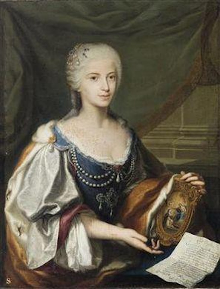 Portrait of Donna Maria Giustiniani Sforza Cesarini by Roman School