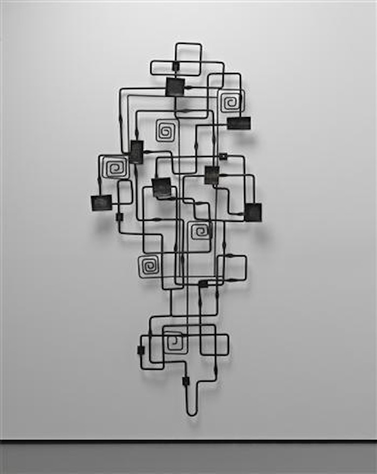 Wall-mounted coat rack by Italian School
