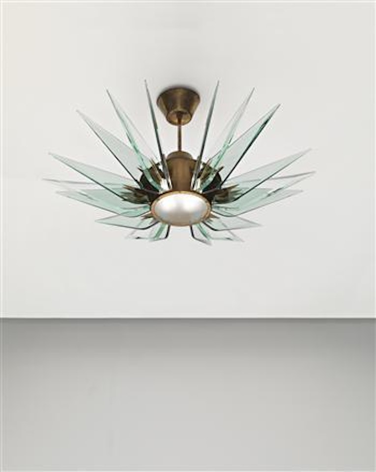 Rare chandelier by Max Ingrand